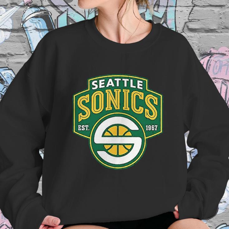 Mohammadgibson Seattle Supersonics Fashion Sweatshirt Gifts for Her