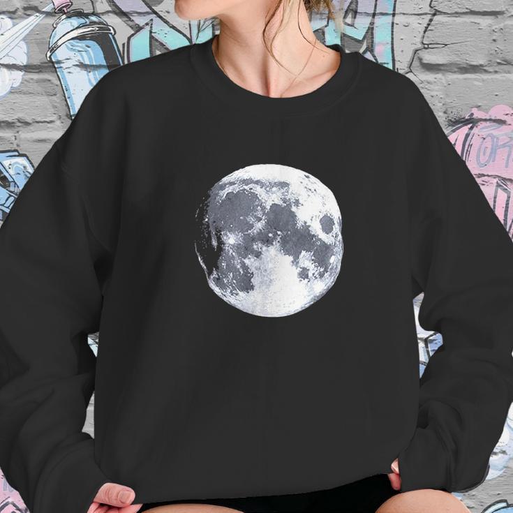 The Moon Nasa Photography Astronomy Space Nerd Sweatshirt Gifts for Her