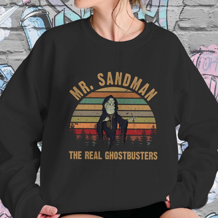 Mr Sandman The Real Ghost Scary Halloween Vintage Sweatshirt Gifts for Her