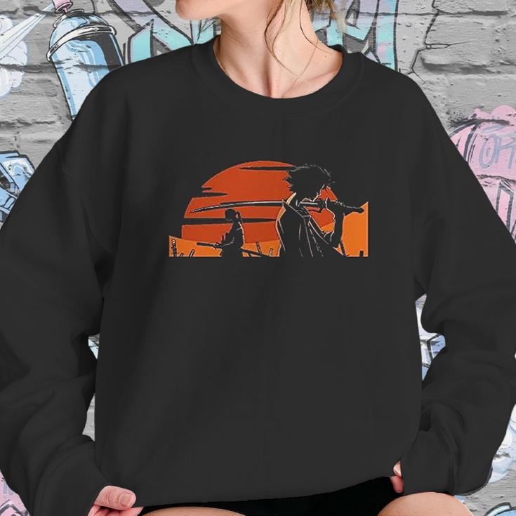 Mugen And Jin Samurai Champloo Design Sweatshirt Gifts for Her