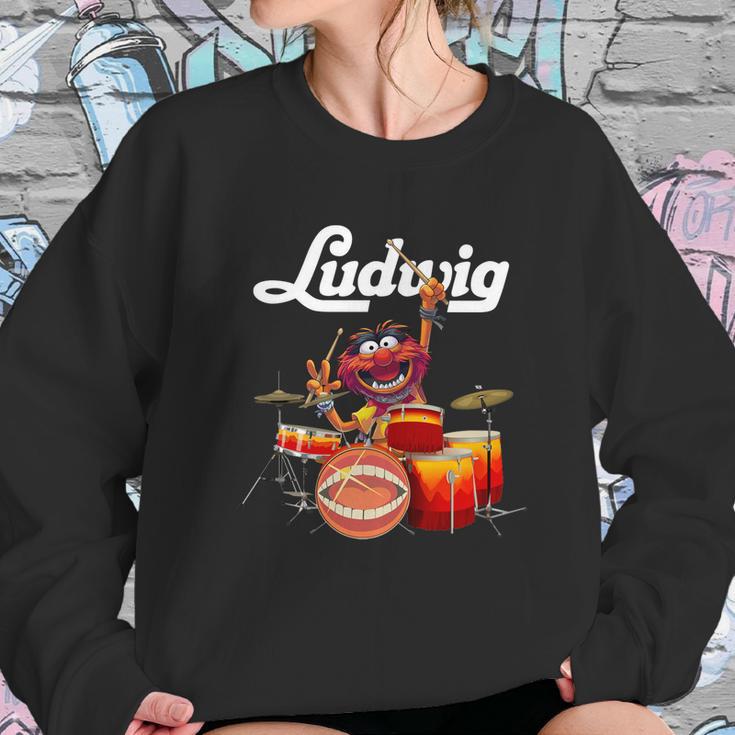 The Muppet Show Animal Playing Ludwig Drums Shirtc Sweatshirt Gifts for Her