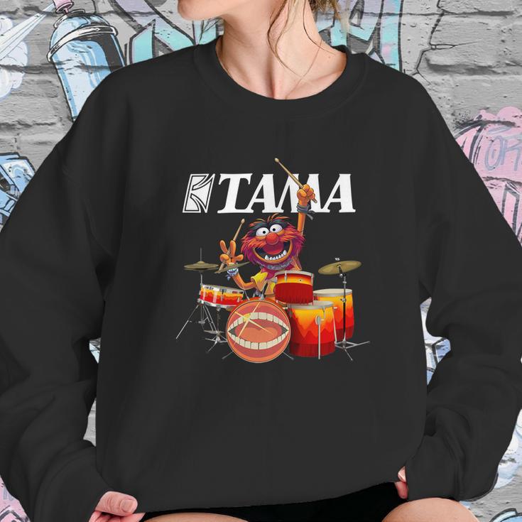 Muppets Animal Playing Drum Kits Tama Drums Sweatshirt Gifts for Her