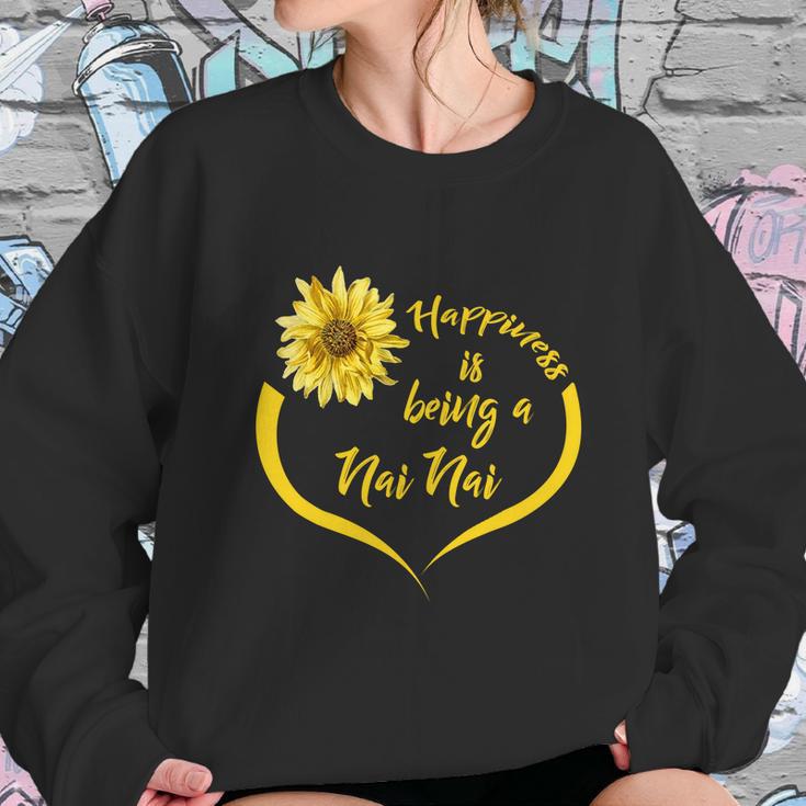 Nai Nai Gift Happiness Is Being A Nai Nai Gift Sweatshirt Gifts for Her