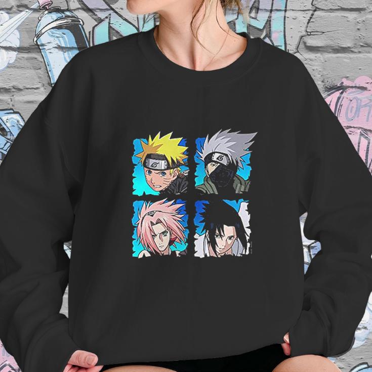 Naruto Shippuden 4 Heads Sweatshirt Gifts for Her