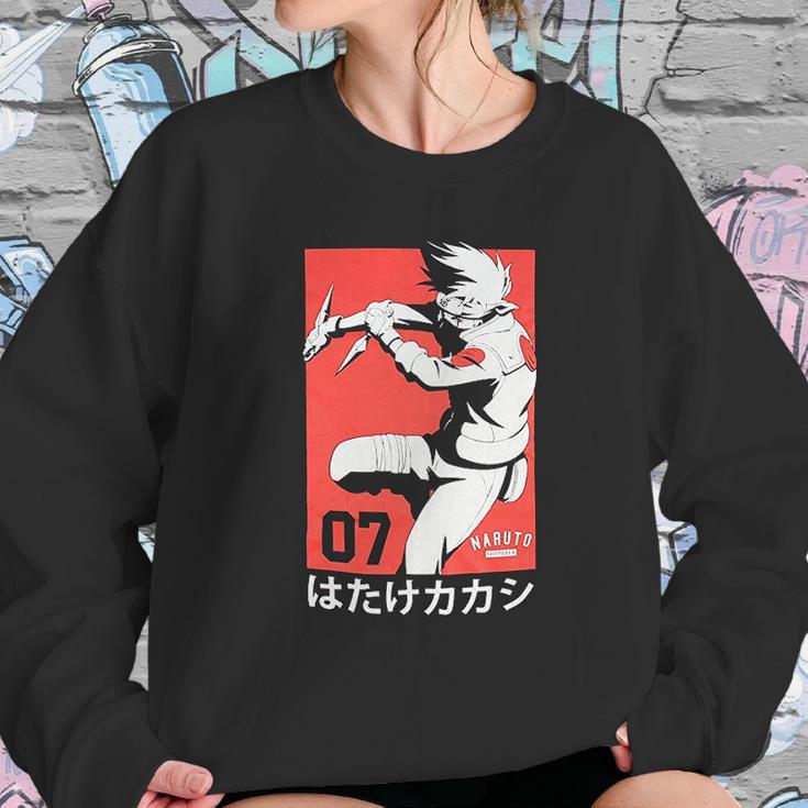 Naruto Shippuden Collection Black Graphic Sweatshirt Gifts for Her