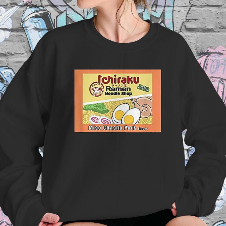 Naruto Shippuden Ichiraku Ramen Packet Sweatshirt Gifts for Her