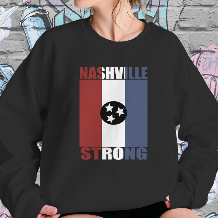 Nashville Strong Toroado Relief T-Shirt Sweatshirt Gifts for Her