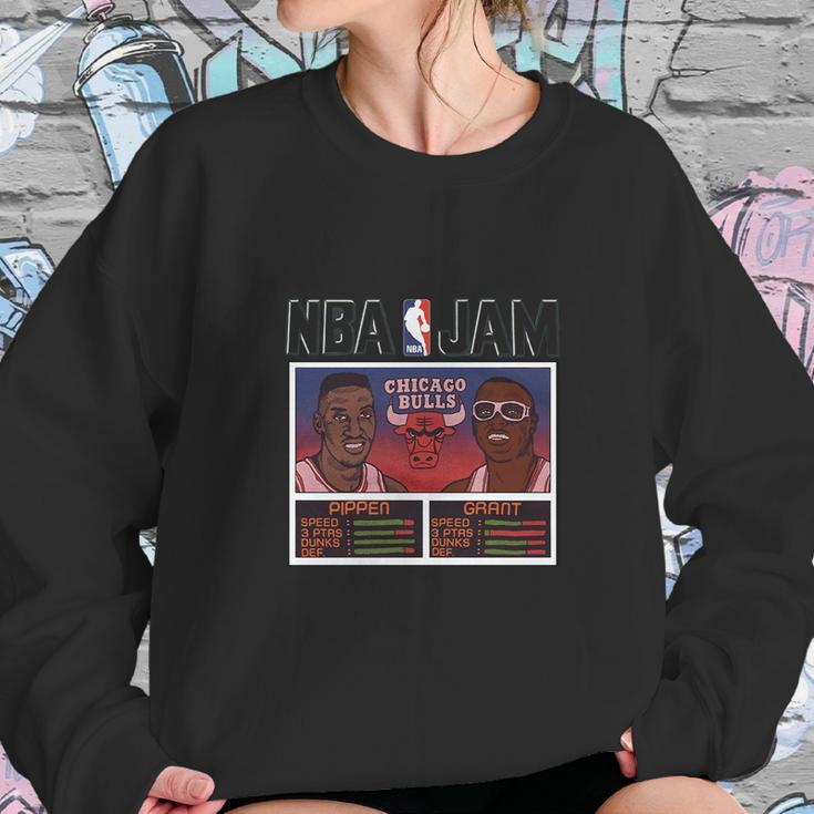 Nba Jam Chicago Bulls - Copy Sweatshirt Gifts for Her