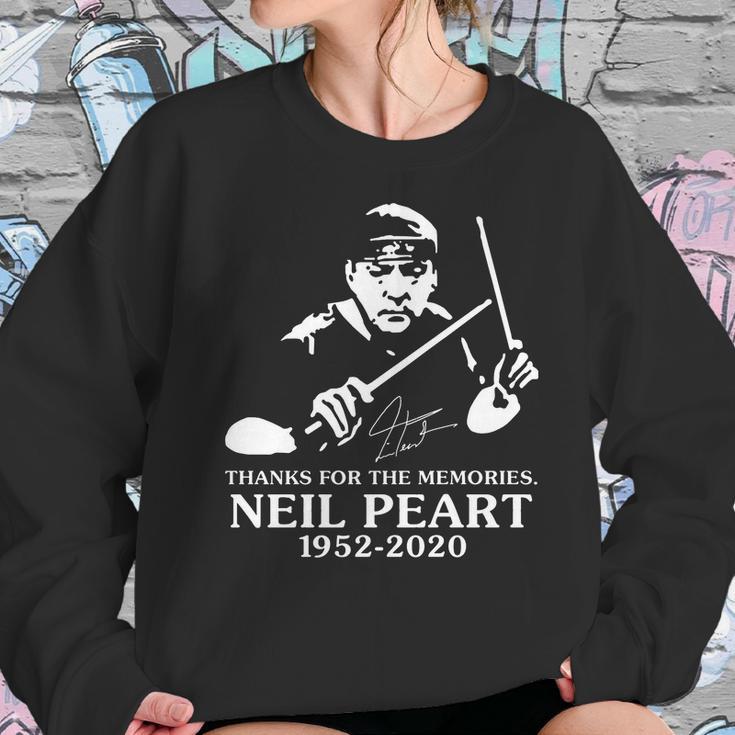 Neil Peart Thanks For The Memories Sweatshirt Gifts for Her