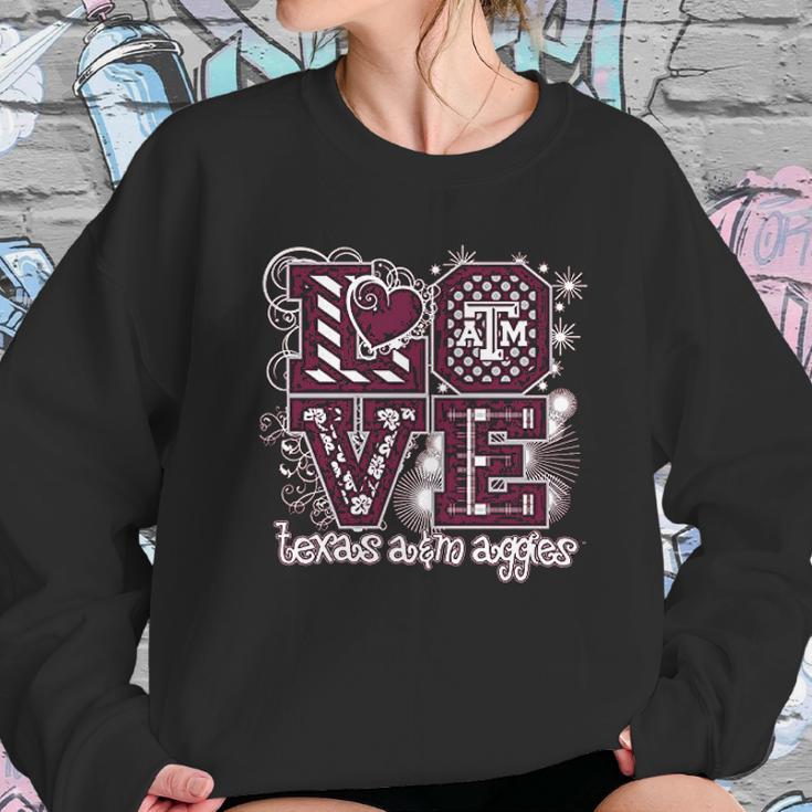 New World Graphics Ncaa Love Multiple Teams Available Sweatshirt Gifts for Her