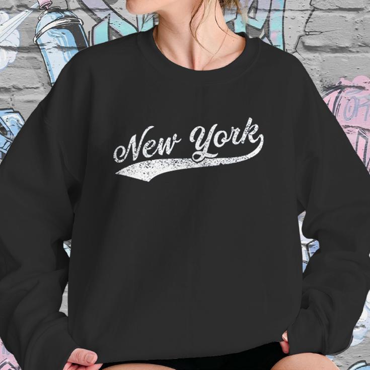 New York City Script Sweatshirt Gifts for Her