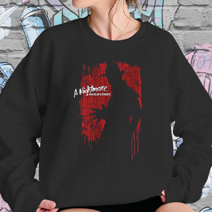 Nightmare On Elm Street Slayer Silhouette Sweatshirt Gifts for Her