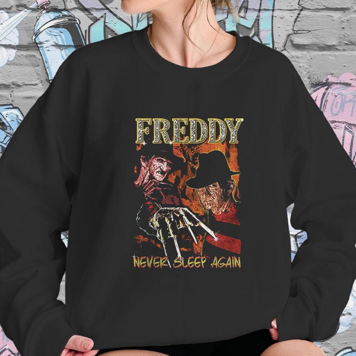 Nightmare On Elm Street Never Sleep Again Black Sweatshirt Gifts for Her