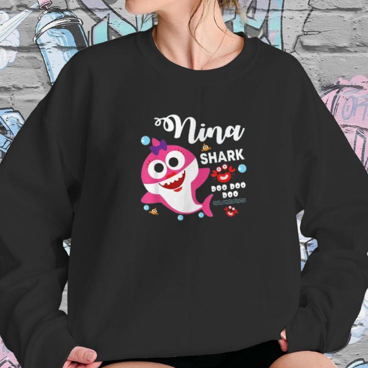 Nina Shark Doo Doo Doo Sweatshirt Gifts for Her