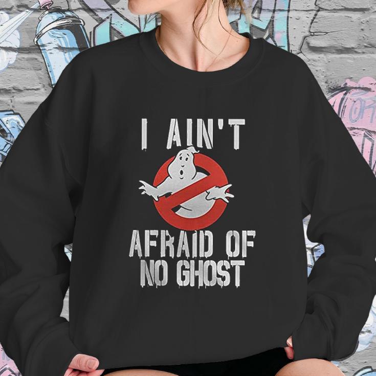 No Ghost Logo I Aint Afraid Sweatshirt Gifts for Her