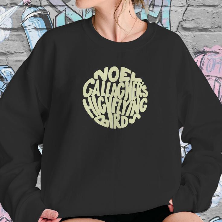 Noel Gallagher S High Flying Birds Circle Sweatshirt Gifts for Her