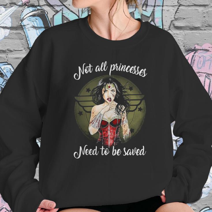 Not All Princesses Sweatshirt Gifts for Her