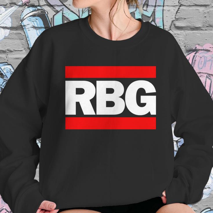 Notorious Rbg Box Logo Sweatshirt Gifts for Her