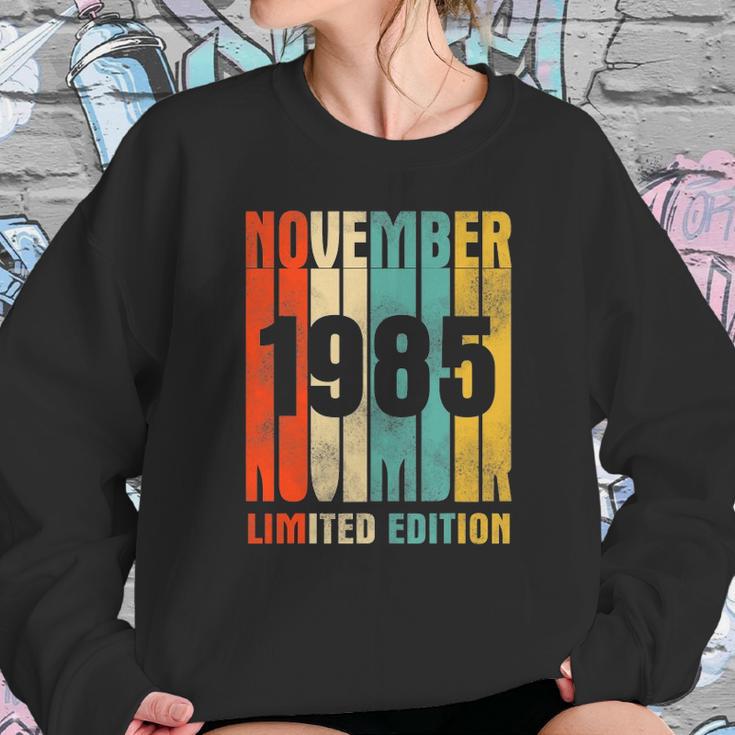 November 1985 36Th Birthday Gift 36 Years Old Sweatshirt Gifts for Her