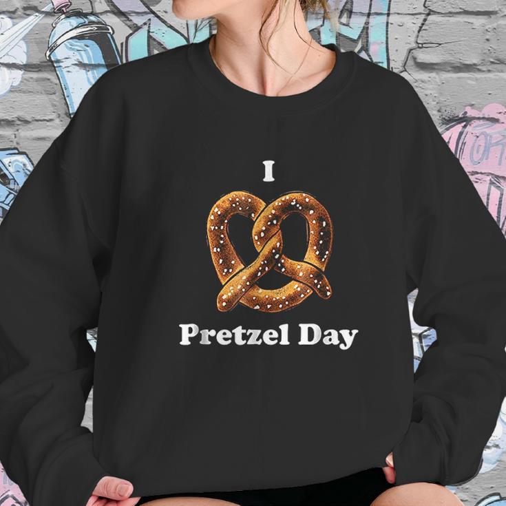 The Office I Pretzel Day Stanley Hudson Comfortable Sweatshirt Gifts for Her