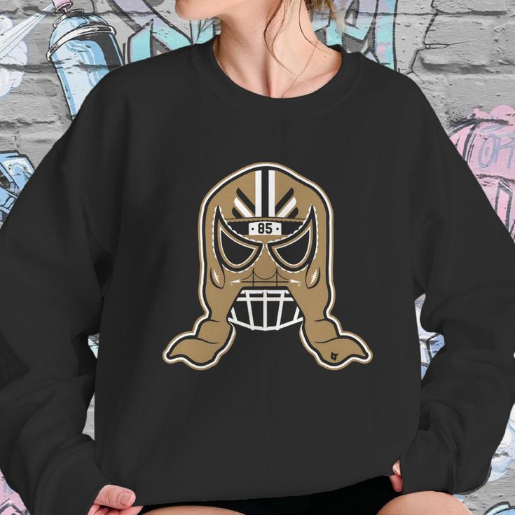 Officially Licensed George Kittle - George Kittle Lucha Mask T-Shirt Sweatshirt Gifts for Her