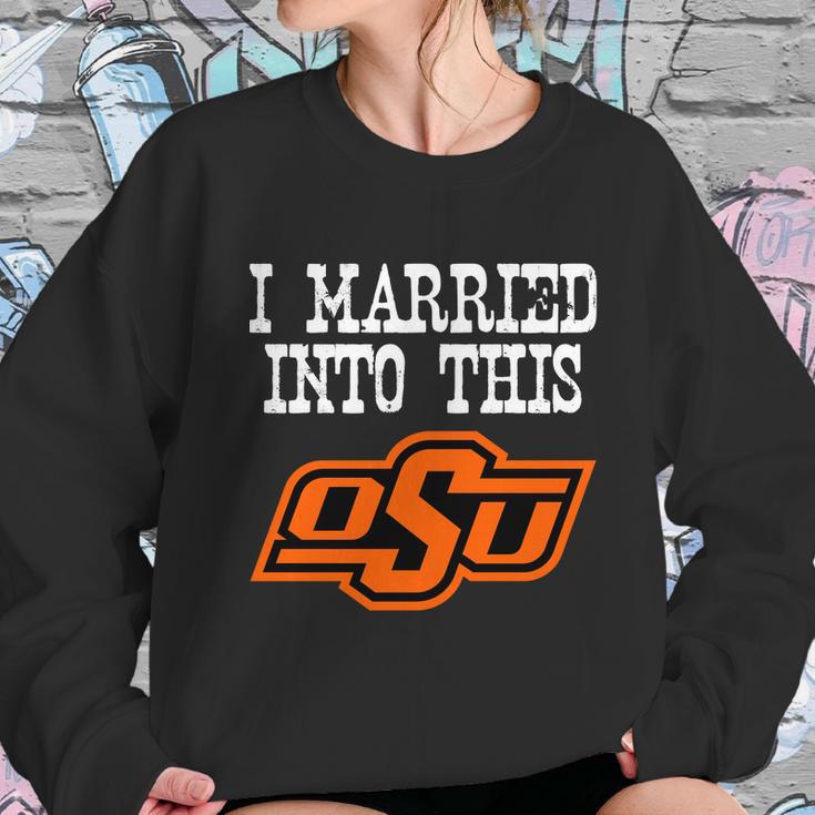 Oklahoma State University Married Into I Married Into This Sweatshirt Gifts for Her