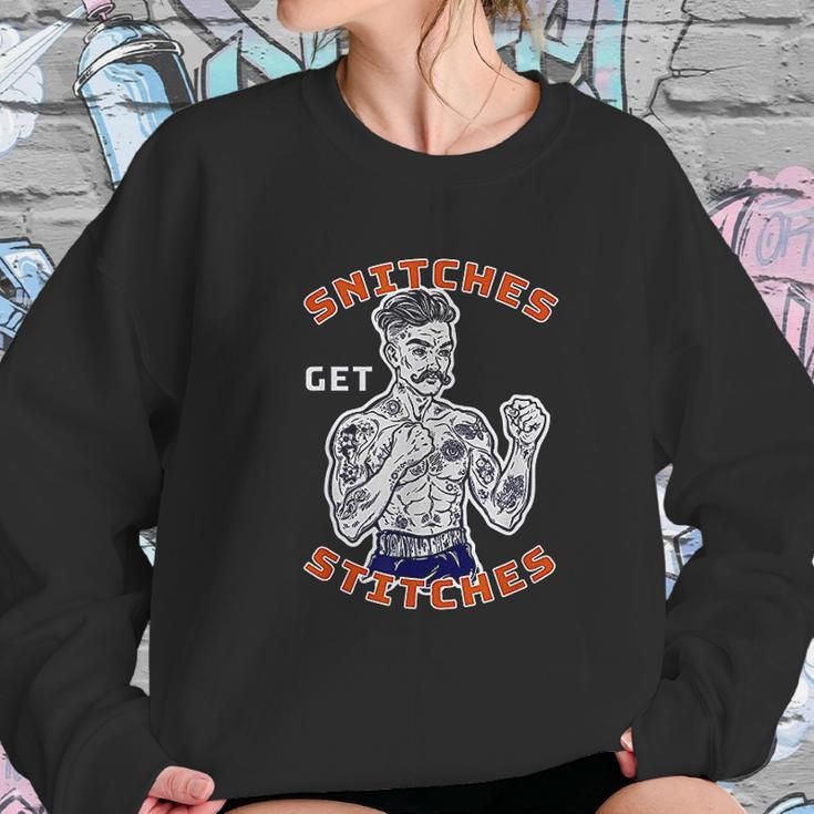 Old Fashioned Prison Inmate With Tattoo Sweatshirt Gifts for Her