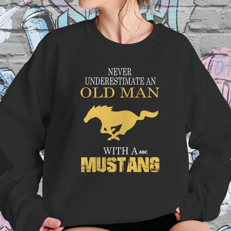 Old-Man-Mustang-Abc Sweatshirt Gifts for Her