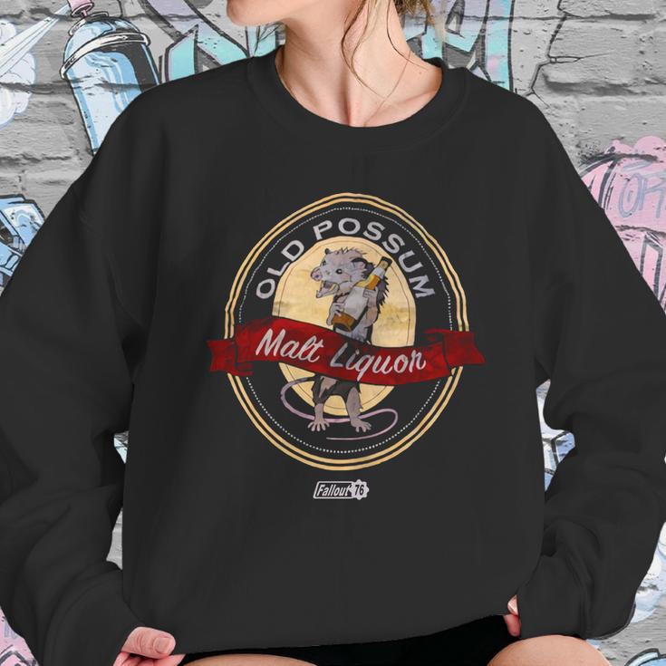 Old Possum Malt Liquor Fallout 76 T-Shirt Sweatshirt Gifts for Her