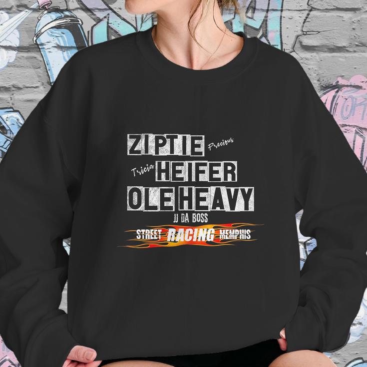 Ole Heavy Ziptie Heifer Street Racing Outlaws Memphis Jj Sweatshirt Gifts for Her