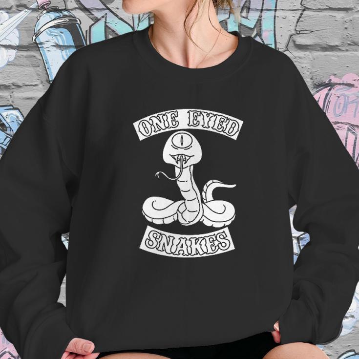 One Eyed Snake Sweatshirt Gifts for Her