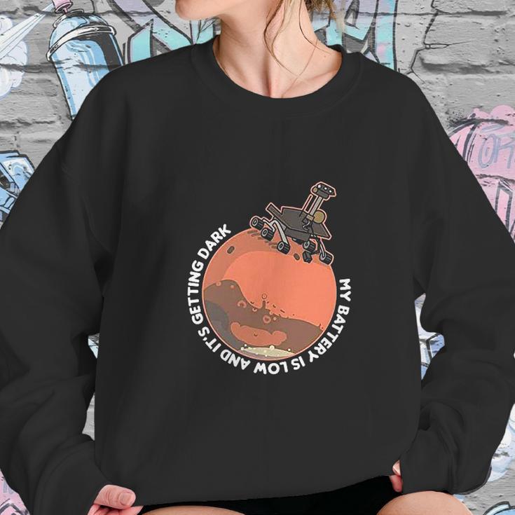 Opportunity Rover Mars Nasa Science Geeky Sweatshirt Gifts for Her