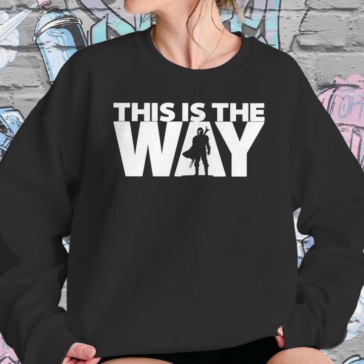 This Is The Way | The Mandalorian Series | Dopeyart Sweatshirt Gifts for Her