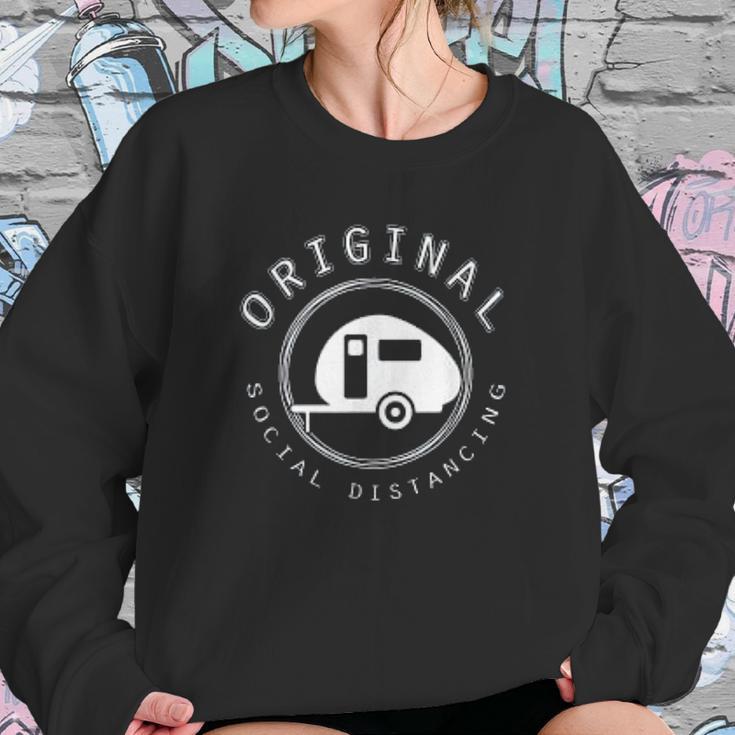 The Original Practice Of Social Distancing Sweatshirt Gifts for Her