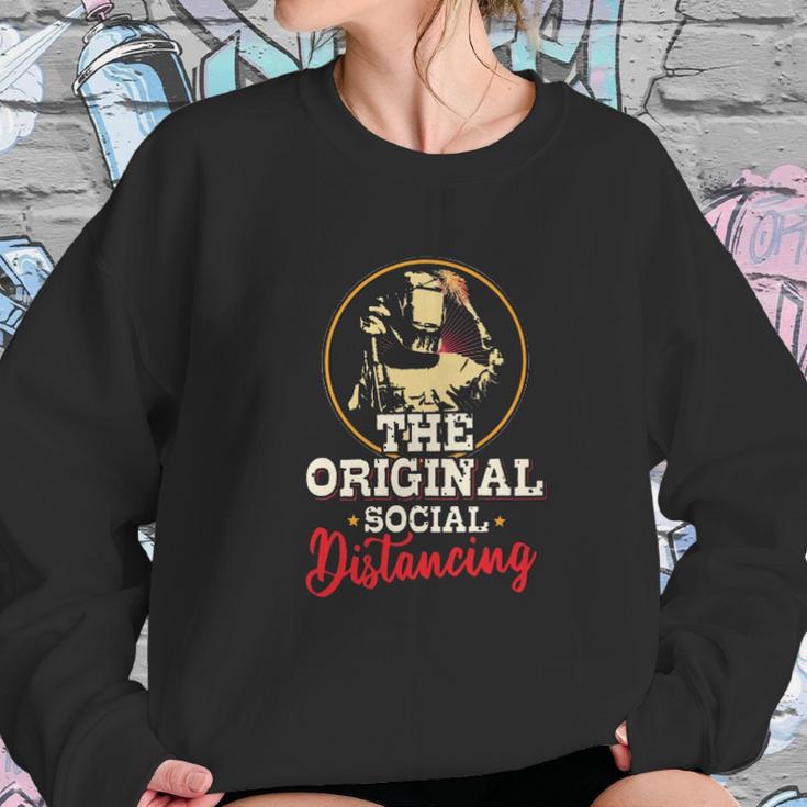 The Original Social Distancing Sweatshirt Gifts for Her