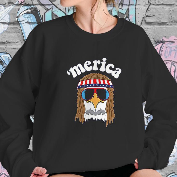 Panoware Funny Merica Sweatshirt Gifts for Her