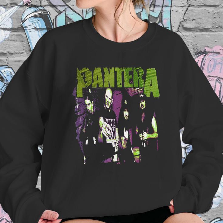 Pantera Official Vintage Group Sketch Sweatshirt Gifts for Her