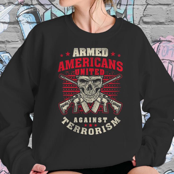 Patriot Against Terrorism GiftSweatshirt Gifts for Her