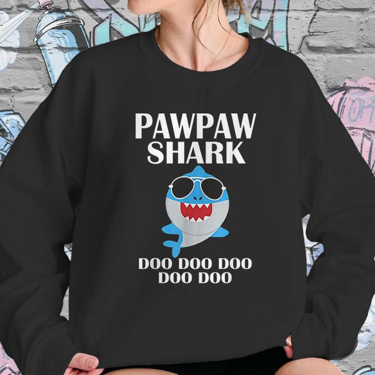 Pawpaw Shark Doo Doo Doo Sweatshirt Gifts for Her