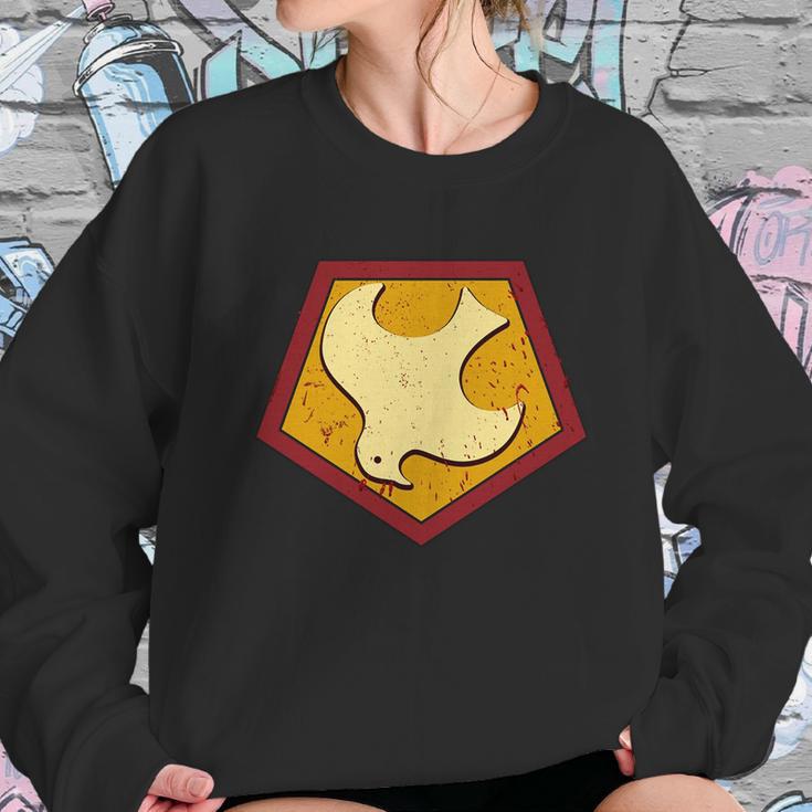 Peacemaker Superhero Emblem Sweatshirt Gifts for Her