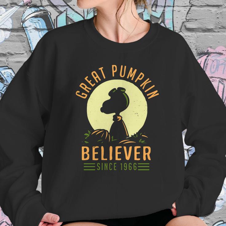 Peanuts Great Pumpkin Believer Since 1966 Shirt Sweatshirt Gifts for Her