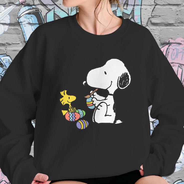 Peanuts Snoopy Easter Egg T-Shirt Sweatshirt Gifts for Her