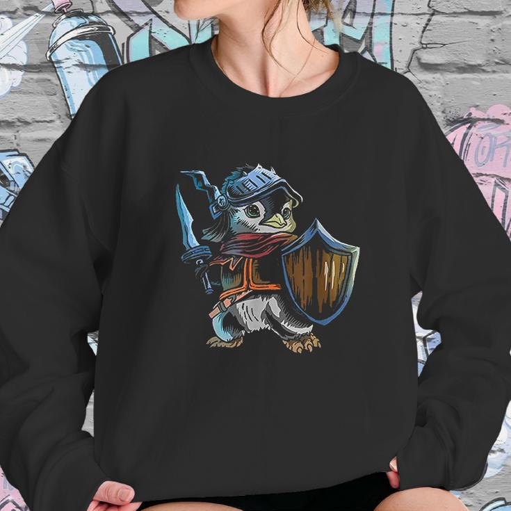 Penguin Cute Animal Funny Cavalier Cool Gift Idea Sweatshirt Gifts for Her