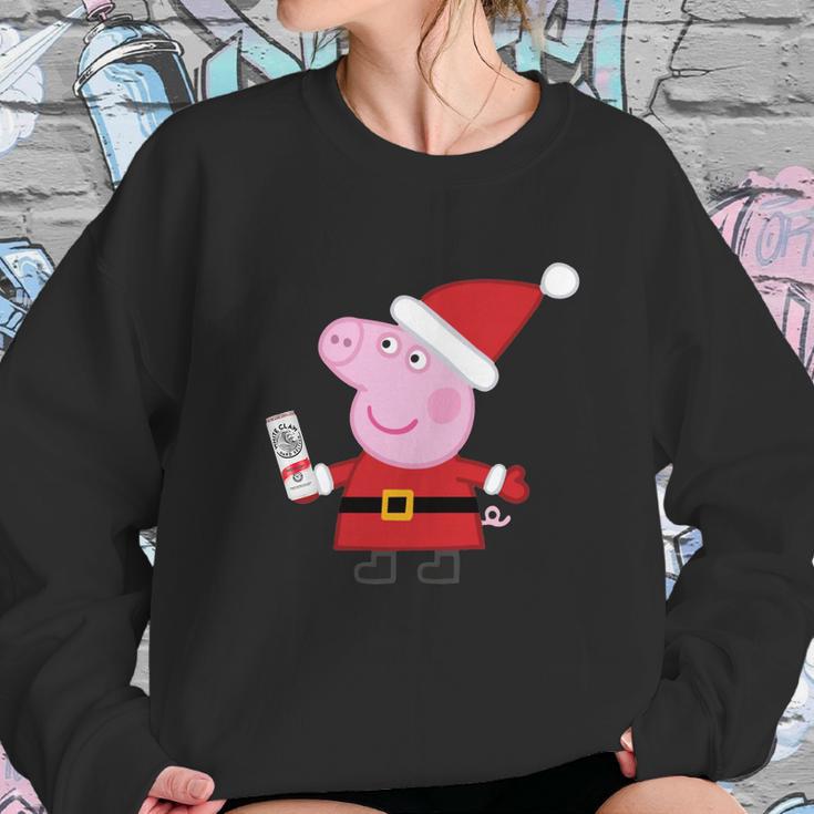 Peppa Pig And White Claw Sweatshirt Gifts for Her