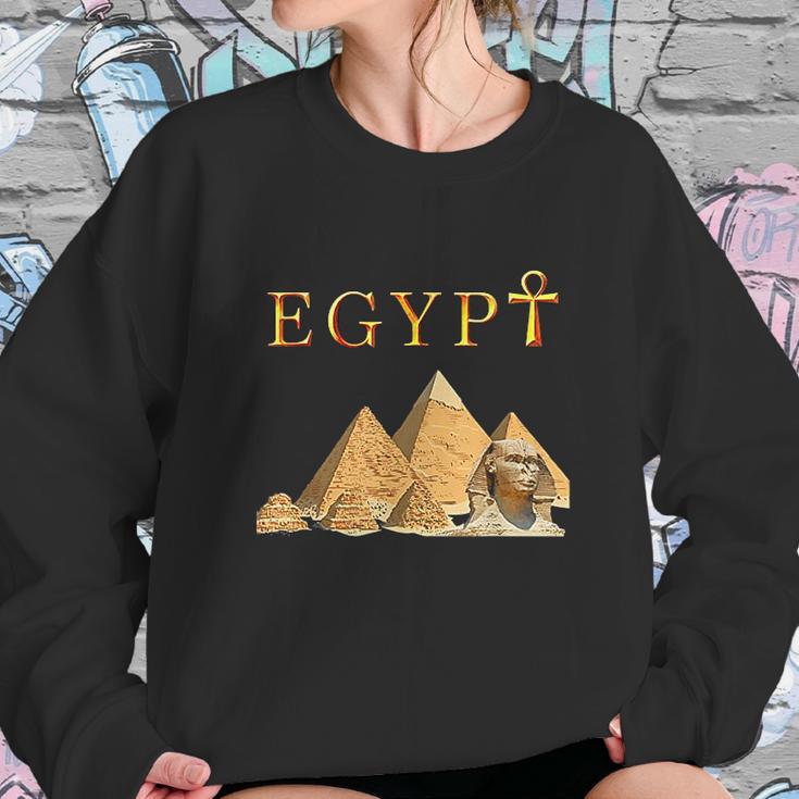 Pharaoh Ankh Pyramids Sphinx Egypt Tut Egyptian Gift Amazing Sweatshirt Gifts for Her