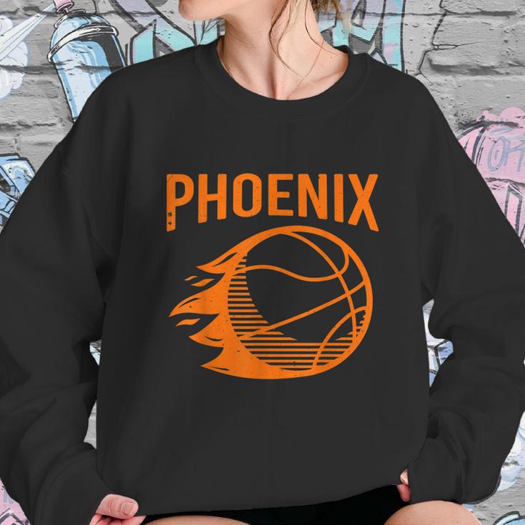 Phoenix Basketball Retro City Arizona State Bball Sweatshirt Gifts for Her