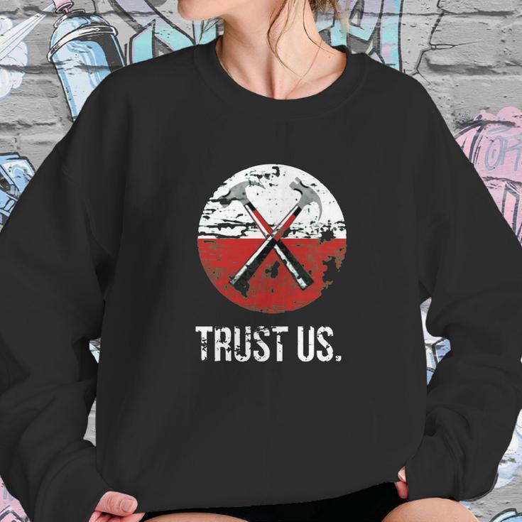 Pink Floyd Trust Us WornShirt Sweatshirt Gifts for Her