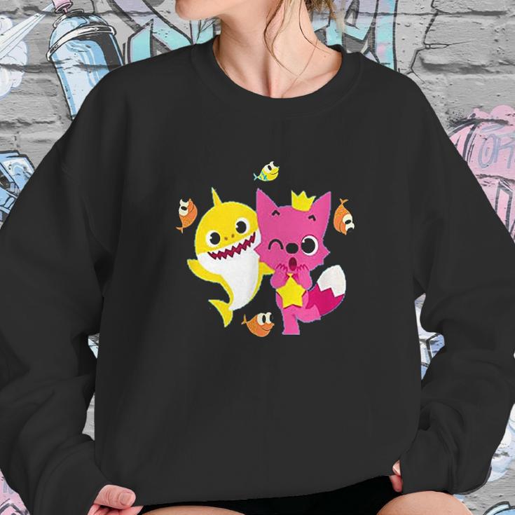 Pinkfong And Baby Shark Sweatshirt Gifts for Her