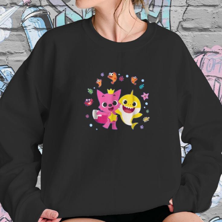 Pinkfong And Baby Shark Sweatshirt Gifts for Her