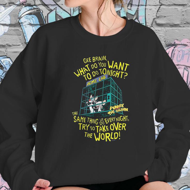 Pinky And The Brain The World Sweatshirt Gifts for Her